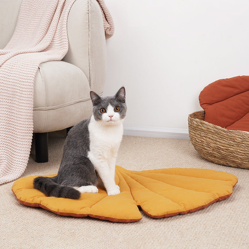 Streifli® Hundebett Pad-Cat Leaf