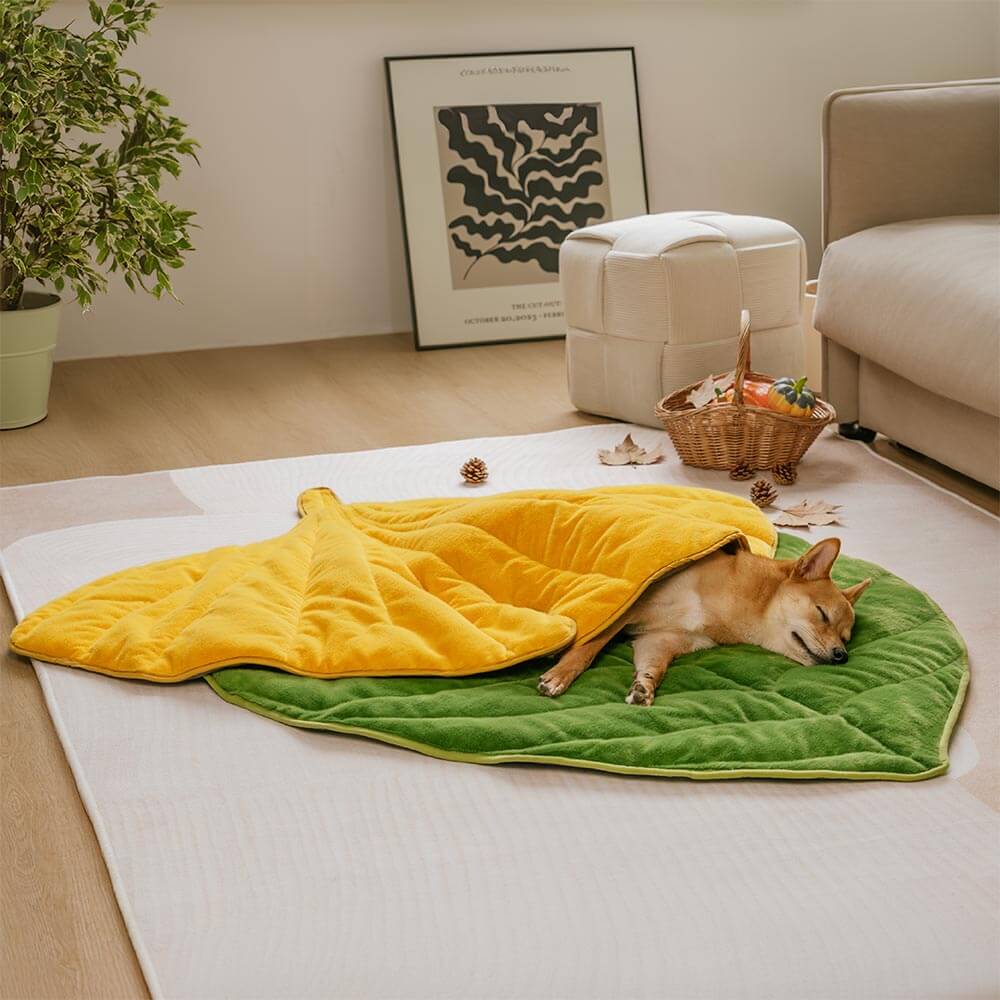 Streifli® Leaf-Shaped Washable Dog Mat-The Leaf Collector