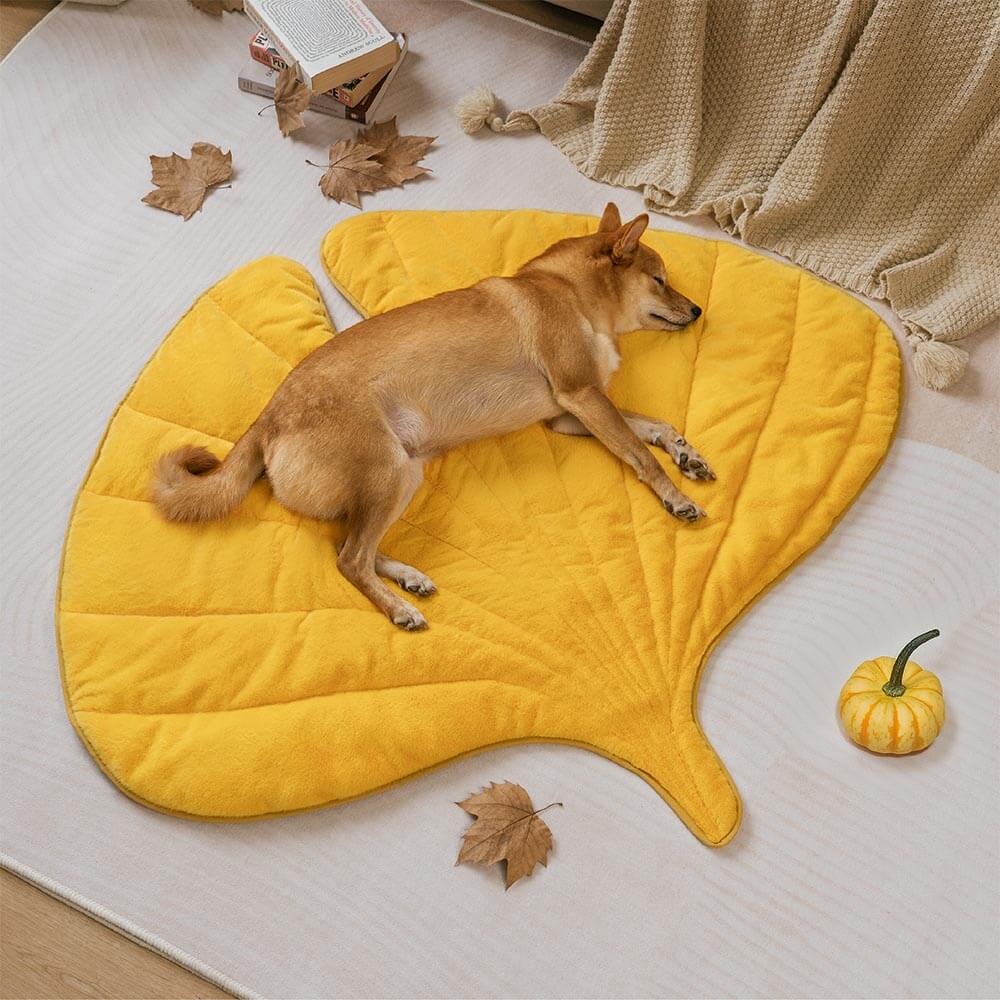 Streifli® Leaf-Shaped Washable Dog Mat-The Leaf Collector